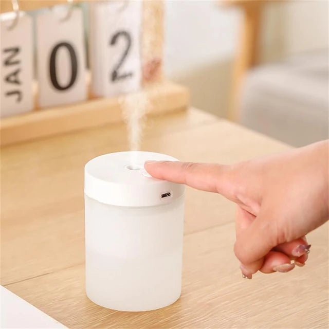 Air Humidifiers Portable USB Diffuser With Cool Mist Ultrasonic Mist Maker For Bedroom Home Car Plants Air Purifier