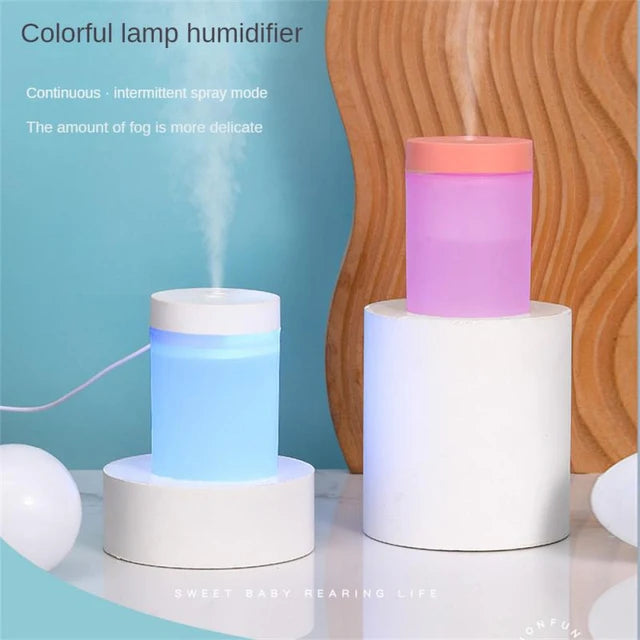 Air Humidifiers Portable USB Diffuser With Cool Mist Ultrasonic Mist Maker For Bedroom Home Car Plants Air Purifier