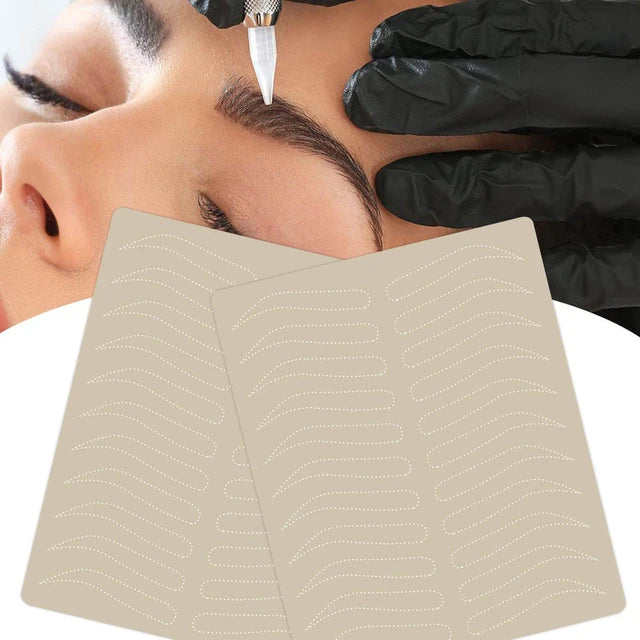 1/3/5/10PCS Microblading Eyebrow Tattoo Practice Skin Training Skin For Permanent Makeup Supplies