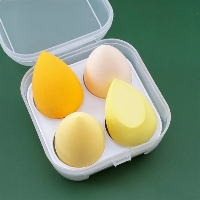 4/8pcs Makeup Sponge Blender Beauty Egg Cosmetics Puff Soft Foundation Sponges Powder Puff Women Make Up Accessories Beauty Tools