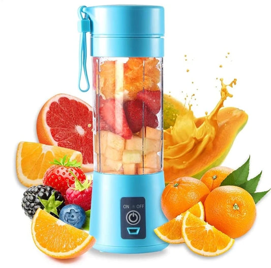 Electric Mini Juice Shake Blender Portable Mini Whirlwind Juice Cup Charging Mini Edition Fruit Juice Machine 6 Blades