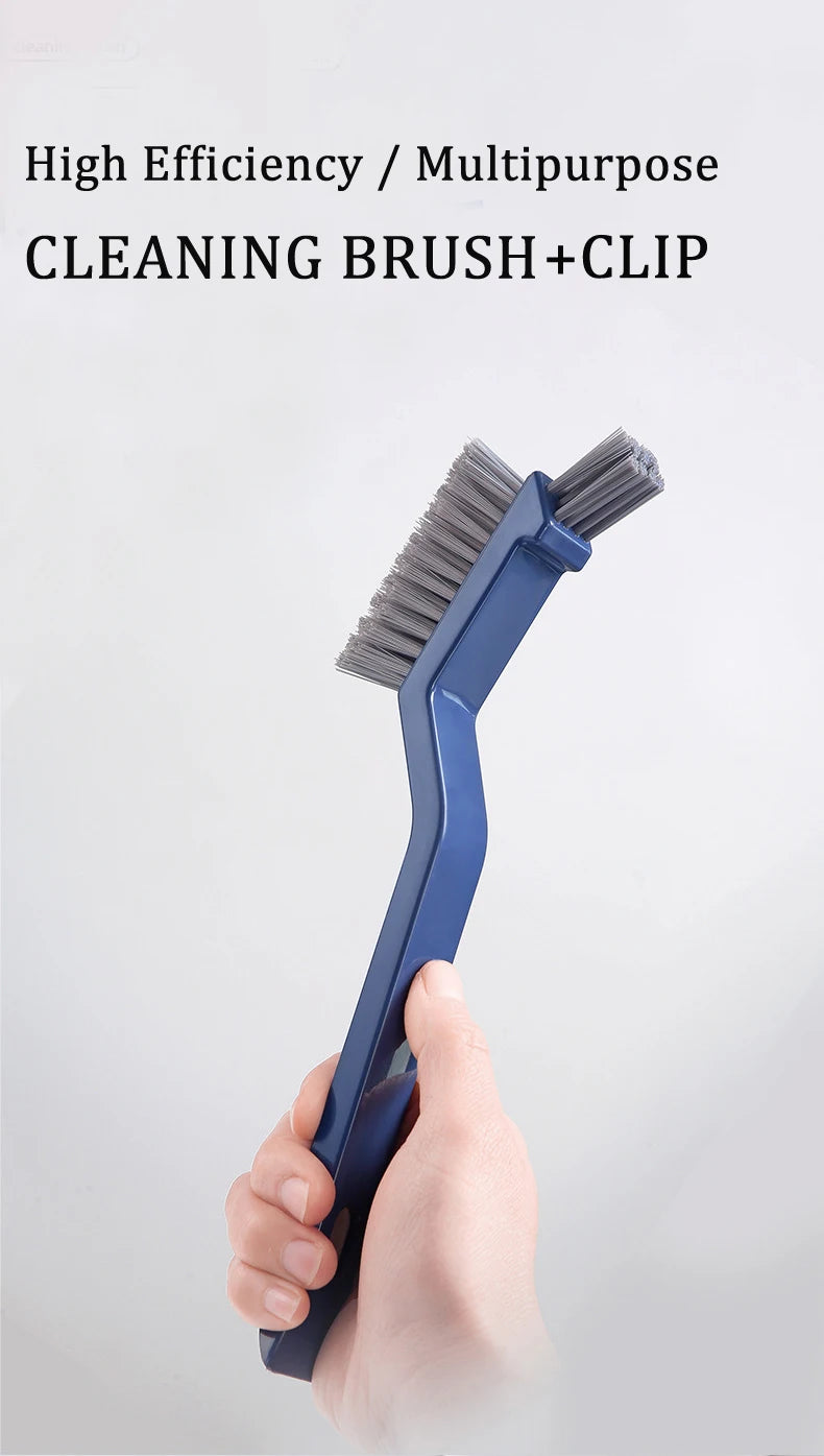 Multipurpose Bathroom Tile Floor Gap Cleaning Brush Window Groove Hand Cleaning Brush Household Wall Corner Kitchen Tool