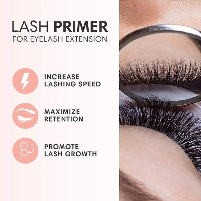 15ml Eyelash Glue Primer For Lash Extension Strength Glue Adhesive Bonding False Eyelashes Long Lasting Fixing Agent Glue Tools