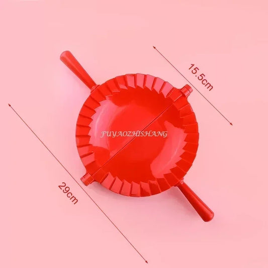 Plastic Dumplings Maker Mold Hand Dough Press Dumpling Clip DIY Ravioli Pie Mould Maker Kitchen Pastry Tools Cooking Accessories