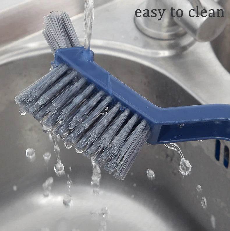 Multipurpose Bathroom Tile Floor Gap Cleaning Brush Window Groove Hand Cleaning Brush Household Wall Corner Kitchen Tool