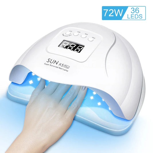 Nail Dryer LED Nail Lamp UV Lamp For Curing All Gel Nail Polish With Motion Sensing Manicure Pedicure Salon Tool