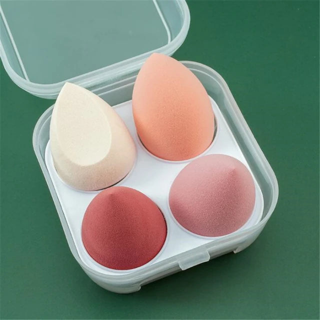 4/8pcs Makeup Sponge Blender Beauty Egg Cosmetics Puff Soft Foundation Sponges Powder Puff Women Make Up Accessories Beauty Tools