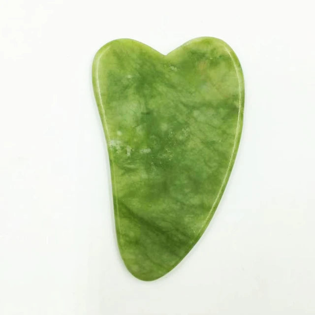 Natural Jade Face Massager Gua Sha Stone Face Guasha Masaje Facial Board Acupoint Eye Care SPA Massager Tool Massage Visage