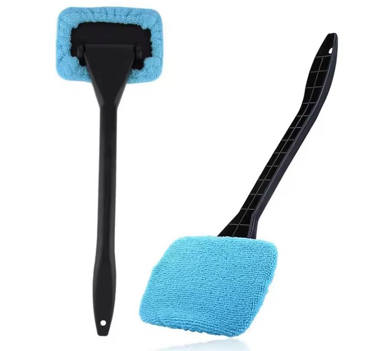 Car windshield defogging, wiping, cleaning brush, front windshield wiper tool, cleaning brush, window cleaner