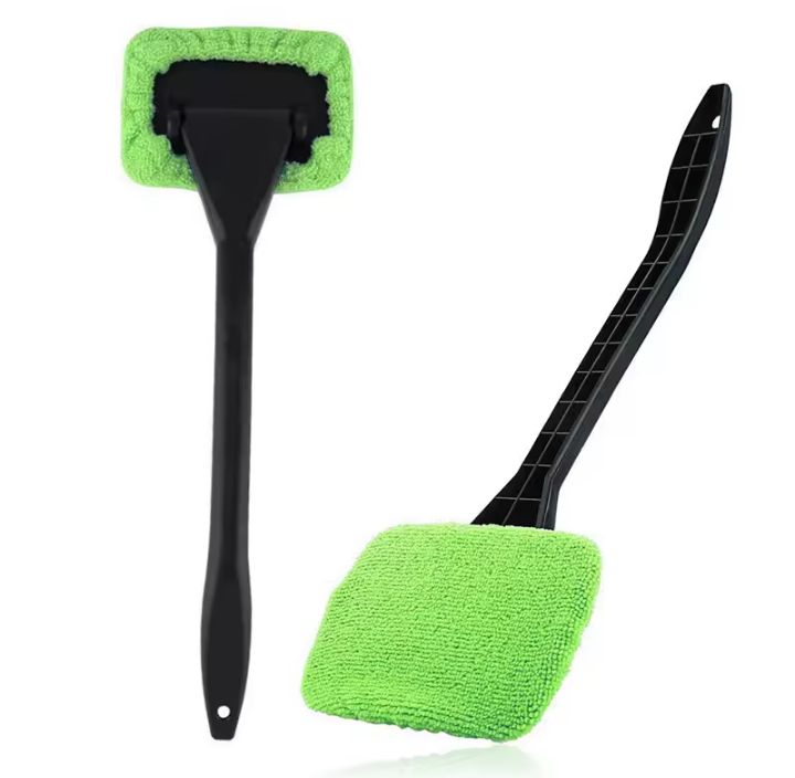 Car windshield defogging, wiping, cleaning brush, front windshield wiper tool, cleaning brush, window cleaner