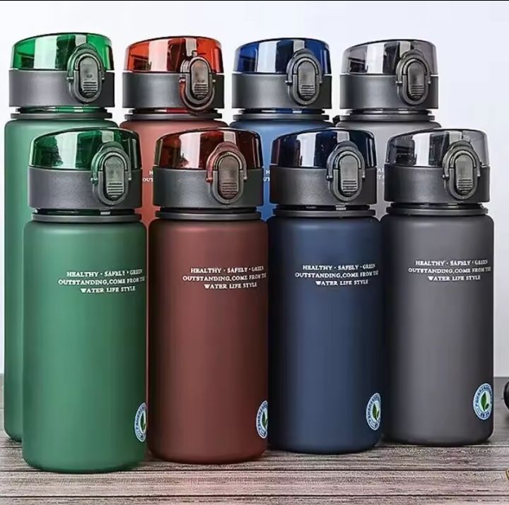 1PCS Portable BPA Free Leak Proof Sports&Fitness Frosted Water Bottle High Quality Children and Adults Casual Water Cup