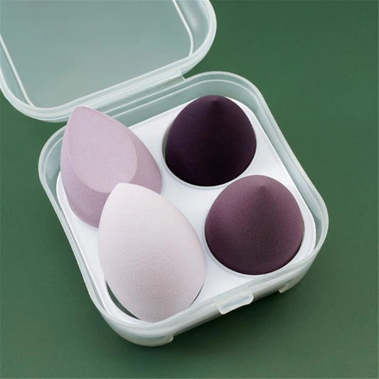 4/8pcs Makeup Sponge Blender Beauty Egg Cosmetics Puff Soft Foundation Sponges Powder Puff Women Make Up Accessories Beauty Tools