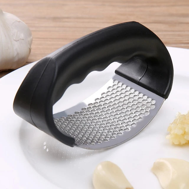 Stainless Steel Garlic Press Crusher Manual Garlic Mincer Chopping Garlic Tool Fruit Vegetable Tools Kitchen Accessories Gadget