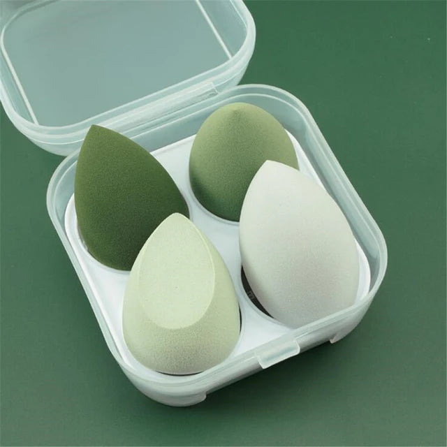 4/8pcs Makeup Sponge Blender Beauty Egg Cosmetics Puff Soft Foundation Sponges Powder Puff Women Make Up Accessories Beauty Tools